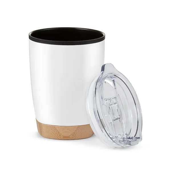 12-ounce bottle with double-wall insulation, bamboo base and slide-lock lid.... from ASI 79530 Prime Line