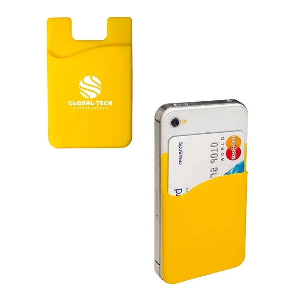 Silicone mobile pocket with adhesive backing.... from ASI 79530 Prime Line