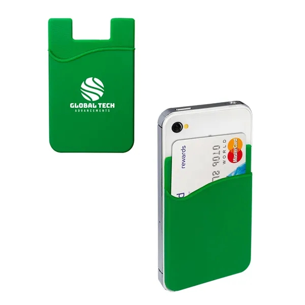 Silicone mobile pocket with adhesive backing.... from ASI 79530 Prime Line