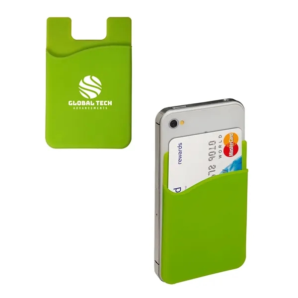Silicone mobile pocket with adhesive backing.... from ASI 79530 Prime Line