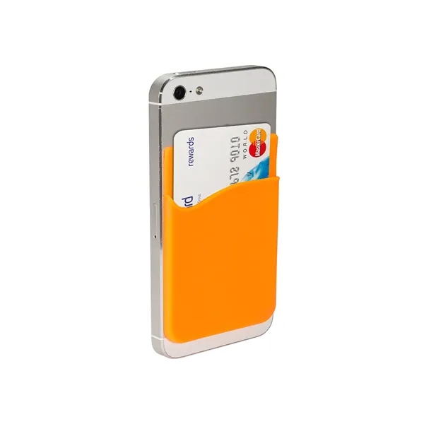 Silicone mobile pocket with adhesive backing.... from ASI 79530 Prime Line