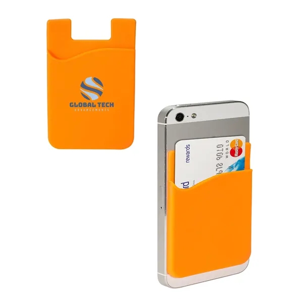 Silicone mobile pocket with adhesive backing.... from ASI 79530 Prime Line
