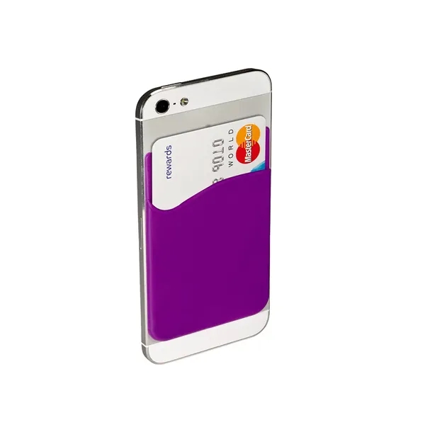 Silicone mobile pocket with adhesive backing.... from ASI 79530 Prime Line
