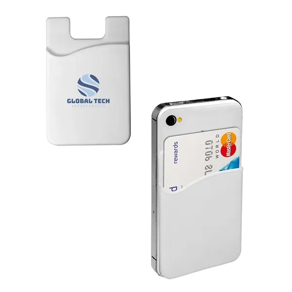 Silicone mobile pocket with adhesive backing.... from ASI 79530 Prime Line
