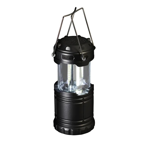 7.25" x 3.25" ABS plastic COB lantern and wireless speaker.... from ASI 79530 Prime Line