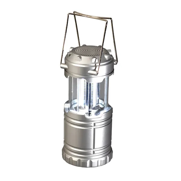 7.25" x 3.25" ABS plastic COB lantern and wireless speaker.... from ASI 79530 Prime Line