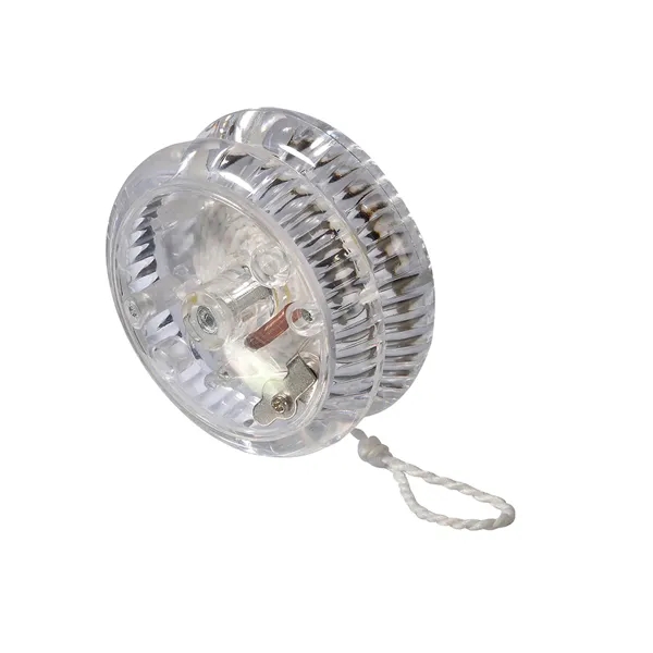 2.16" x 1" polystyrene plastic light-up yo-yo with included LR41 batteries.... from ASI 79530 Prime Line