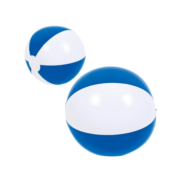 16" two-tone beach ball with white and your choice of classic... from ASI 79530 Prime Line