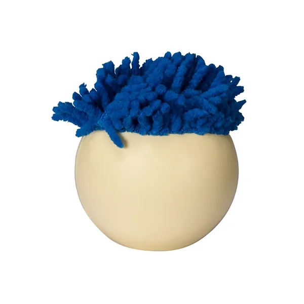 Face-shaped stress reliever with screen cleaner... from ASI 79530 Prime Line