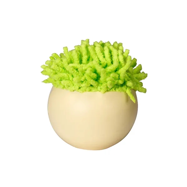 Face-shaped stress reliever with screen cleaner... from ASI 79530 Prime Line