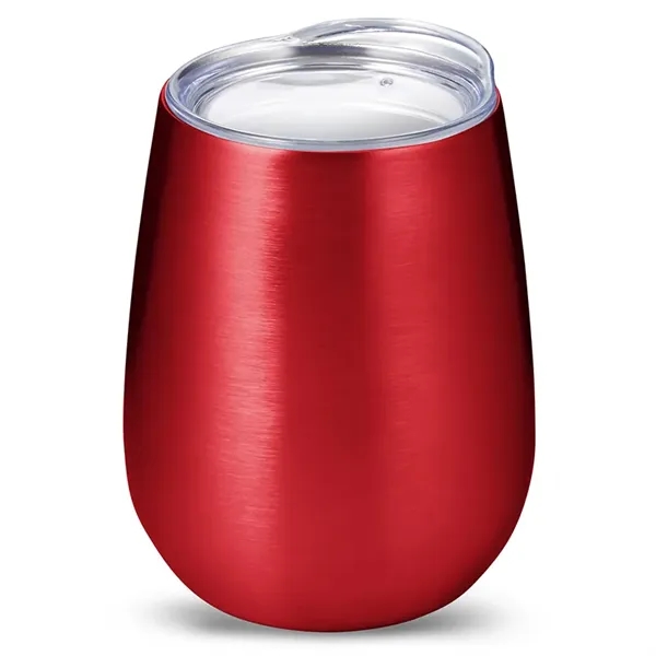 4.5" x 2.125" stainless steel 10 ounce vacuum-insulated tumbler with spill-resistant... from ASI 79530 Prime Line