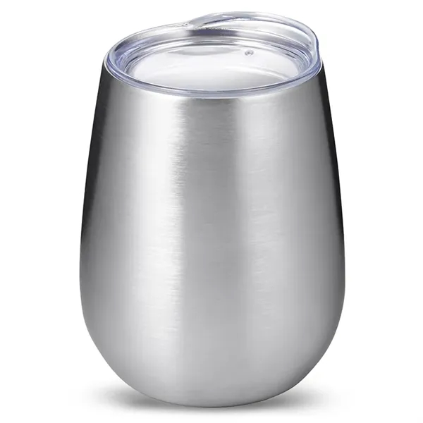 4.5" x 2.125" stainless steel 10 ounce vacuum-insulated tumbler with spill-resistant... from ASI 79530 Prime Line