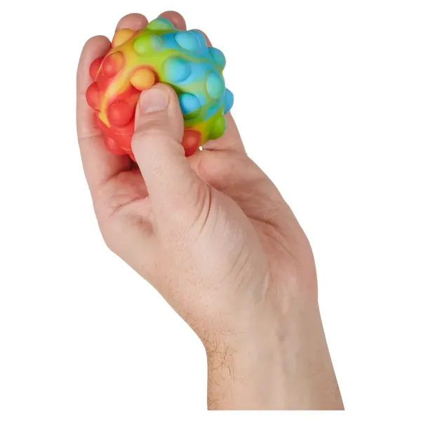 Tie dye push pop ball made of silicone.... from ASI 79530 Prime Line