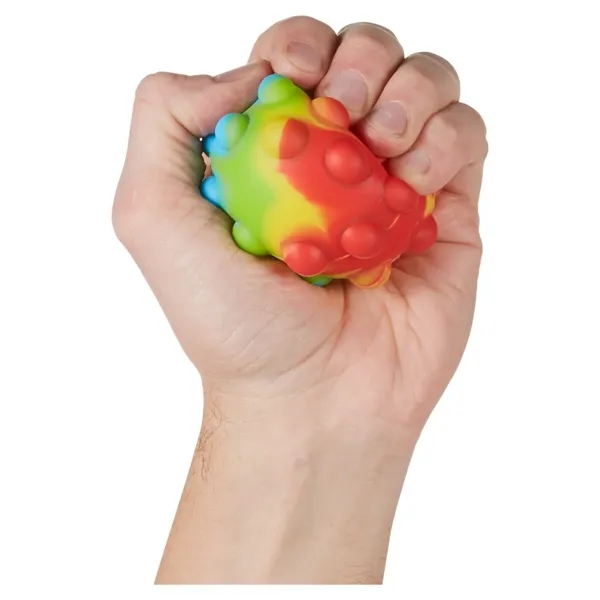 Tie dye push pop ball made of silicone.... from ASI 79530 Prime Line