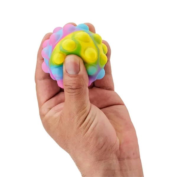 Tie dye push pop ball made of silicone.... from ASI 79530 Prime Line