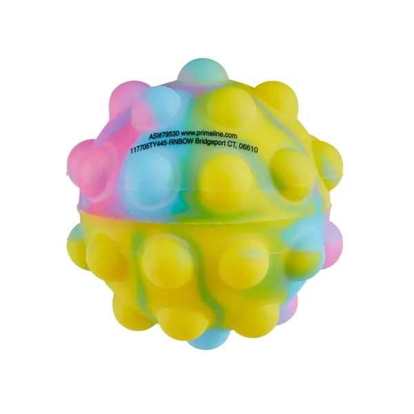 Tie dye push pop ball made of silicone.... from ASI 79530 Prime Line