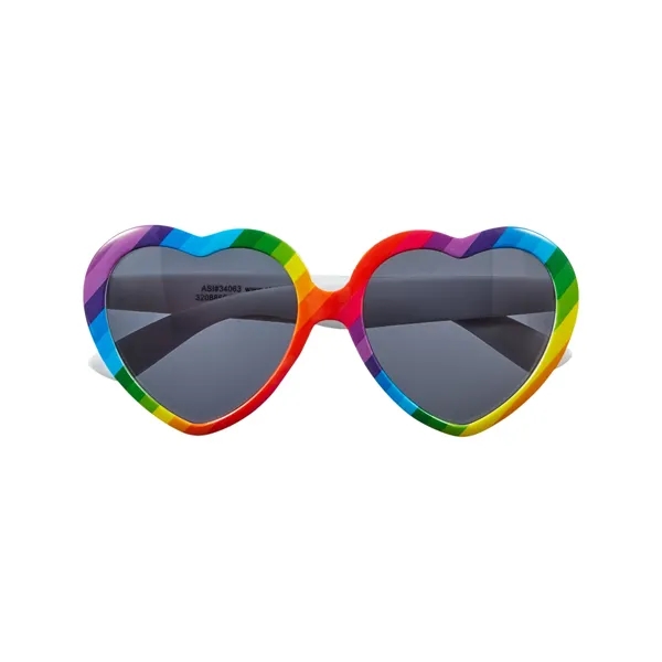 b.free Pride Rainbow Heart Sunglasses... from ASI 79530 Prime Line
