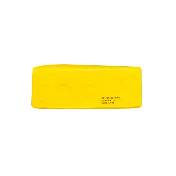 Cheese Wedge Shape Stress Ball... from ASI 79530 Prime Line