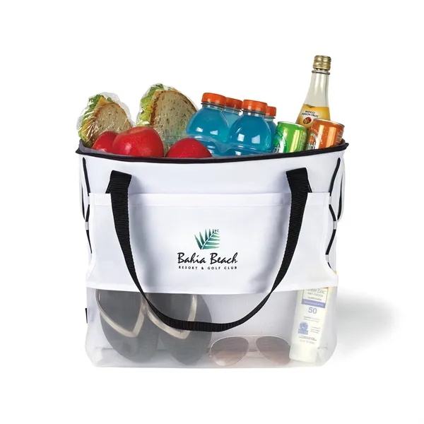 Cooler tote with 36 can capacity, PEVA heat-sealed lining, zippered main... from ASI 56070 Gemline / Gemline®
