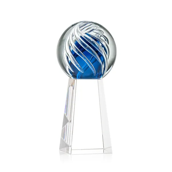 The Genista art glass award on a Novita base feature twisting... from ASI 84592 St Regis Group / St Regis