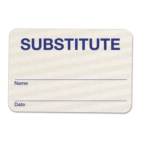 TEMPbadge expiring school badges eliminate the worry about unauthorized re-use of... from ASI 79898 Promovision / PROMOVISION