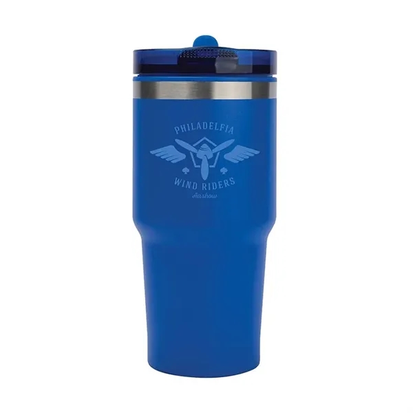Sylvan 20 oz. PP Liner/Steel Outer Travel Tumbler... from ASI 67866 Logomark/Valumark