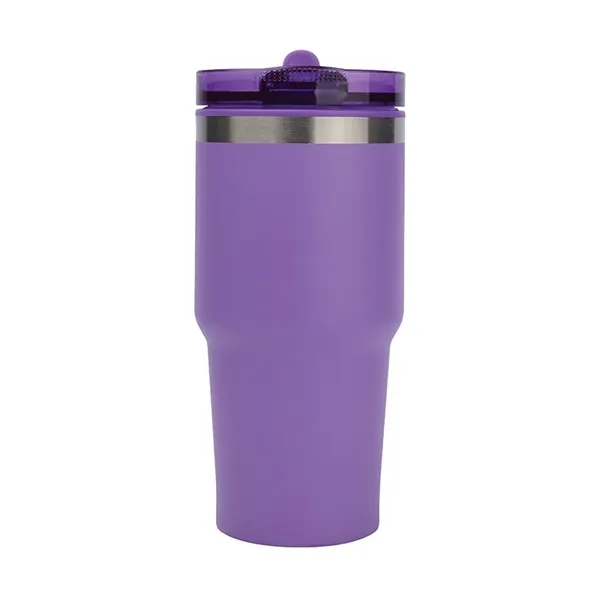 Sylvan 20 oz. PP Liner/Steel Outer Travel Tumbler... from ASI 67866 Logomark/Valumark