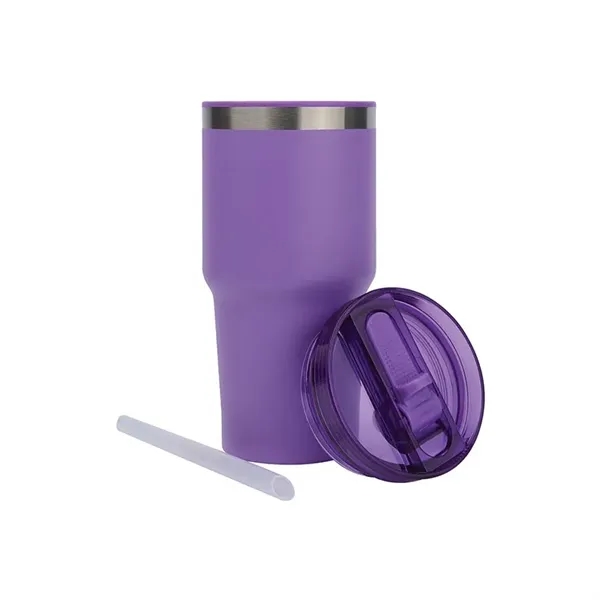 Sylvan 20 oz. PP Liner/Steel Outer Travel Tumbler... from ASI 67866 Logomark/Valumark