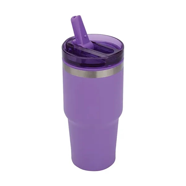 Sylvan 20 oz. PP Liner/Steel Outer Travel Tumbler... from ASI 67866 Logomark/Valumark