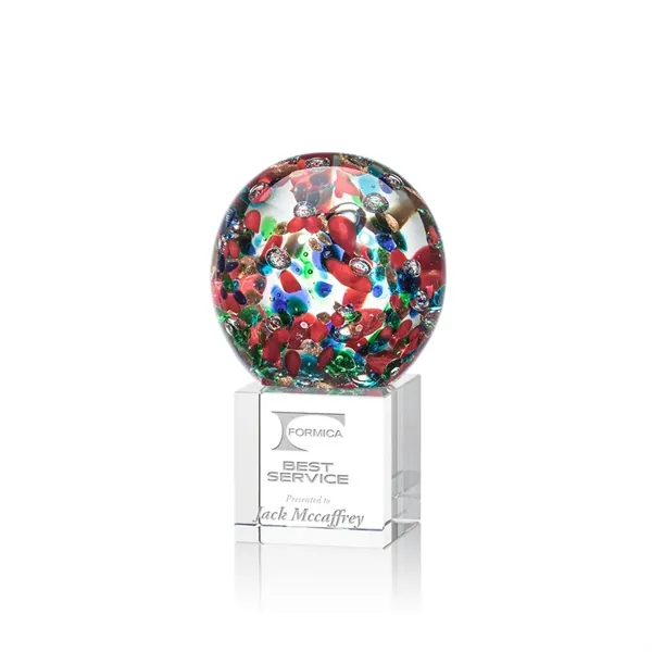 The Fantasia Award is a spectacular hand-blown work of art. Mounted... from ASI 84592 St Regis Group / St Regis