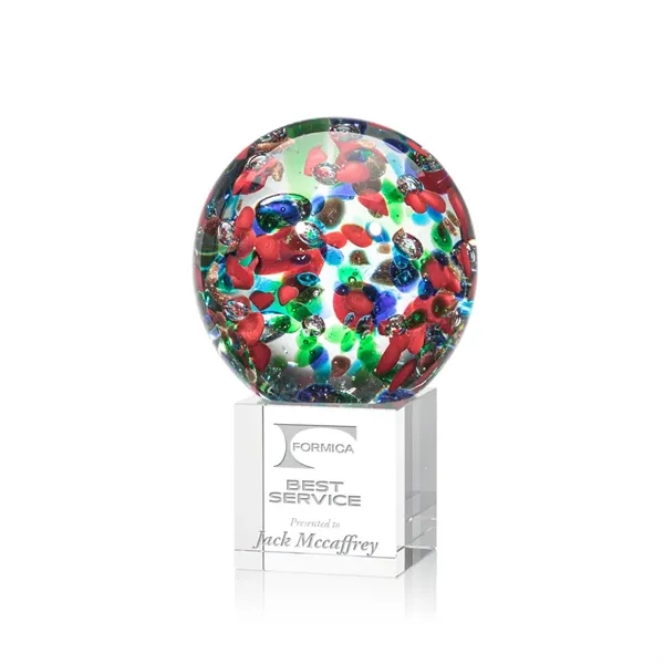 The Fantasia Award is a spectacular hand-blown work of art. Mounted... from ASI 84592 St Regis Group / St Regis