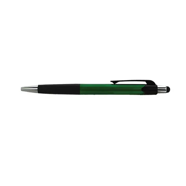 Plunger pen with stylus.... from ASI 38980 Bay State Specialty Co