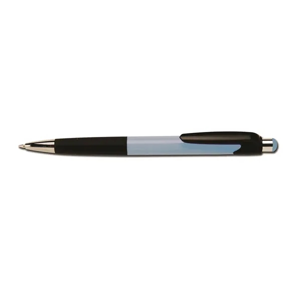 Allerton plunger pen offers distinctive features at a bargain price.... from ASI 38980 Bay State Specialty Co