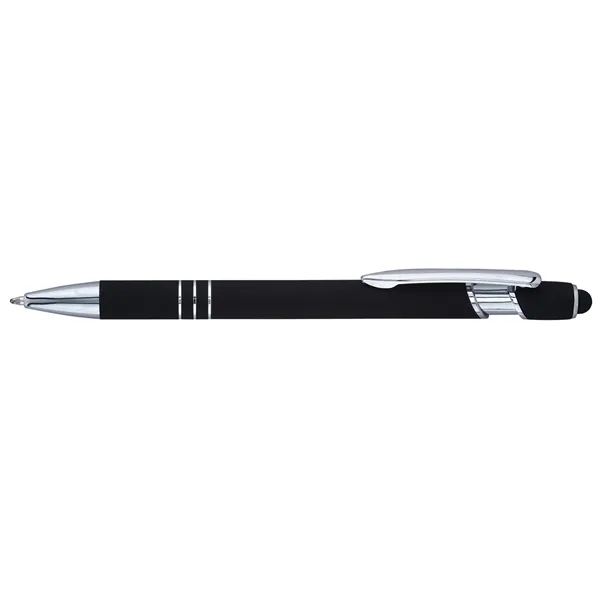 You are in charge with this stylus pen with rubberized finish.... from ASI 38980 Bay State Specialty Co