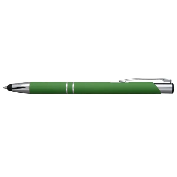 Economy priced Cardoza stylus pen with rubberized finish.... from ASI 38980 Bay State Specialty Co