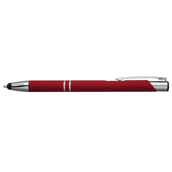 Economy priced Cardoza stylus pen with rubberized finish.... from ASI 38980 Bay State Specialty Co