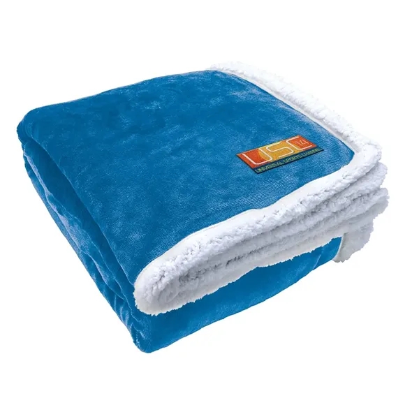Oversize Sherpa Blanket... from ASI 40480 Koozie Group
