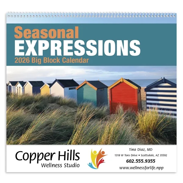 Seasonal Expressions Big Block... from ASI 40480 Koozie Group