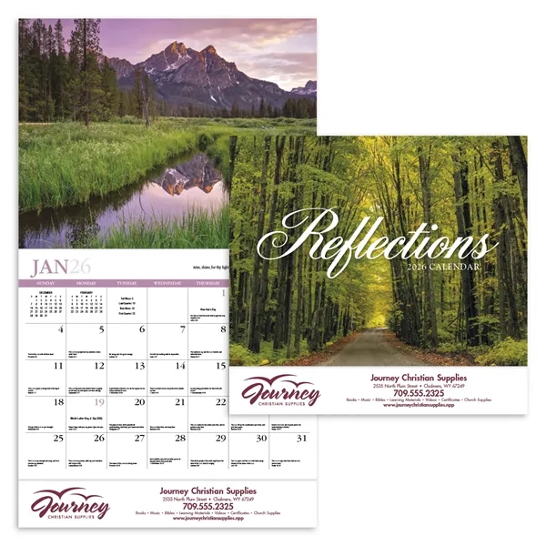 Reflections (Non-Denominational) Appointment Calendar - S...... from ASI 40480 Koozie Group / HotLine®
