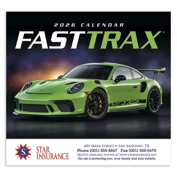 Fast Trax® Appointment Calendar - Stapled... from ASI 40480 Koozie Group / HotLine®