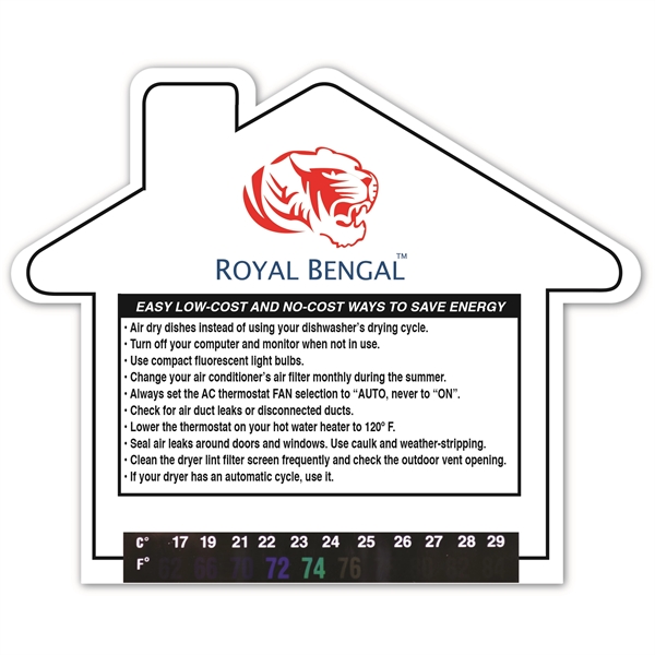 Low cost energy informative magnet with temperature strip.... from ASI 57956 Graphco line