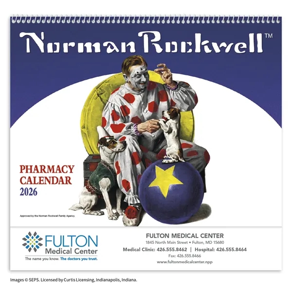 Rockwell Pharmacy Special Markets Calendar... from ASI 40480 Koozie Group / HotLine®