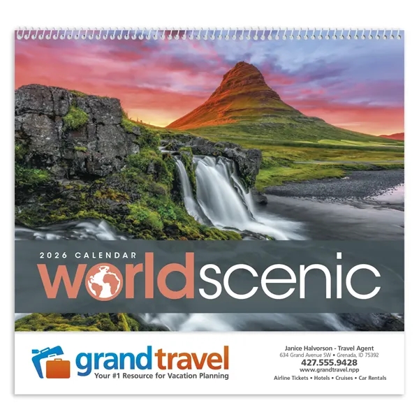 World Scenic... from ASI 40480 Koozie Group / Norwood Triumph Calendar