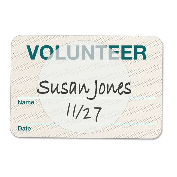 TEMPbadge Expiring Timing Covers work with our 2-part School Badge system.... from ASI 79898 Promovision / PROMOVISION