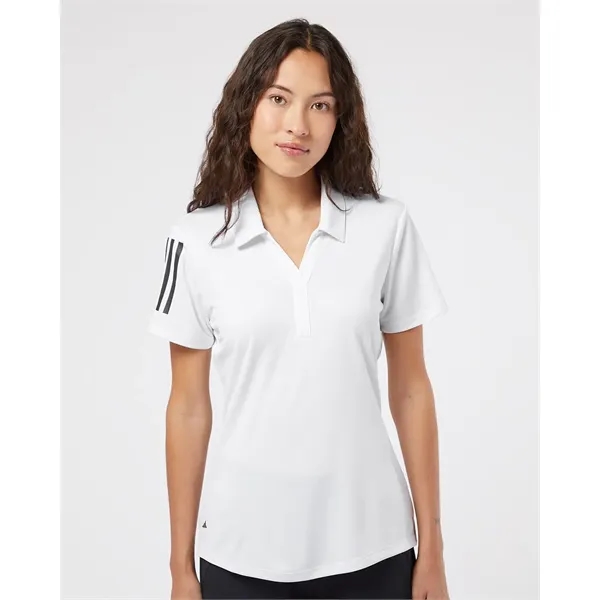 Adidas Women's Floating 3-Stripes Sport Shirt... from ASI 84358 S&S Activewear
