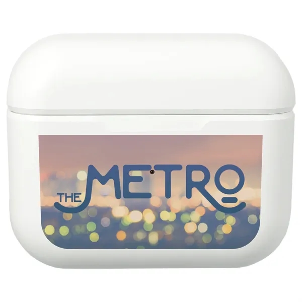 1.01" x 2.28" x 1.85" charging case with Synergy wireless earbuds... from ASI 66887 PCNA / Leeds