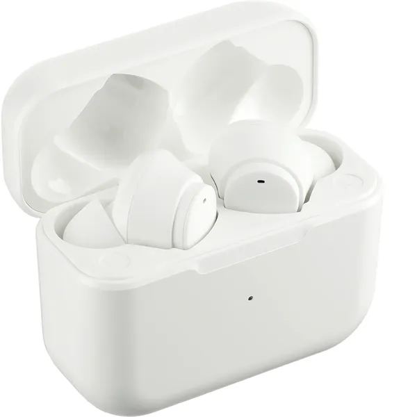 1.01" x 2.28" x 1.85" charging case with Synergy wireless earbuds... from ASI 66887 PCNA / Leeds