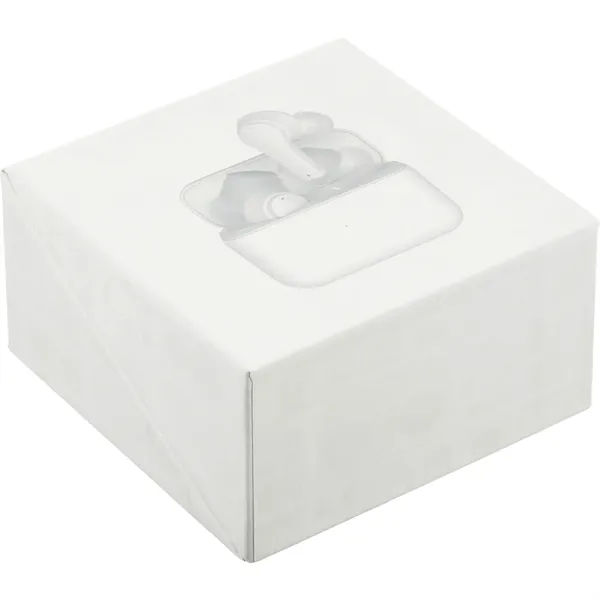 1.01" x 2.28" x 1.85" charging case with Synergy wireless earbuds... from ASI 66887 PCNA / Leeds