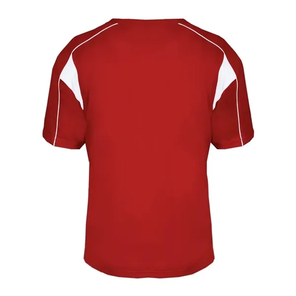 Performance fabric two-button placket jersey... from ASI 84358 S&S Activewear