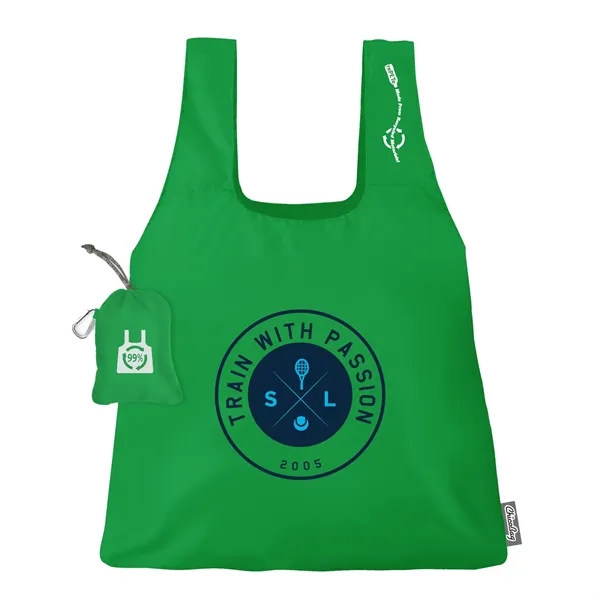 15" x 17" tote bag made with 100% post-consumer recycled plastic... from ASI 66887 PCNA / Leeds